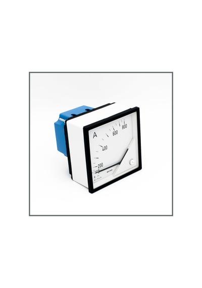 Frer Ac Analog Ampermetre 800/5a Akım Trafosu Girişli 96x96mm. 90