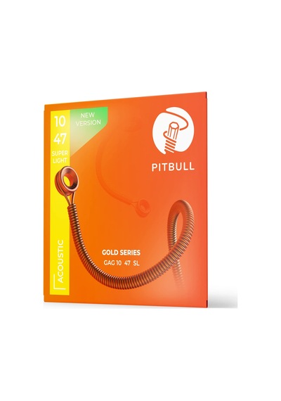 Pitbull Gold Akustik Gitar Teli Gag Sl 10-47 Super Light