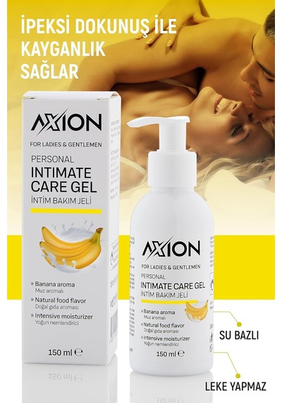 Kayganlaştırıcı Muz Aromalı - Intim Bakım Jeli - 150 Ml