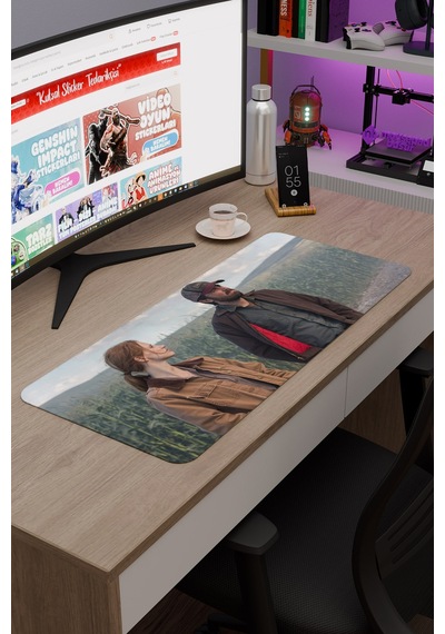 Interstellar Yıldızlararası Nolan V4 70x30 Xl Gaming Kauçuk Kaymaz Taban Mouse Pad Fare Altlığı