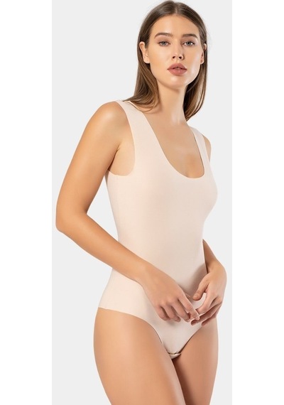 Türen Kadın Lazer Kesim Pamuklu Çıtçıtlı Body 905/ten 001