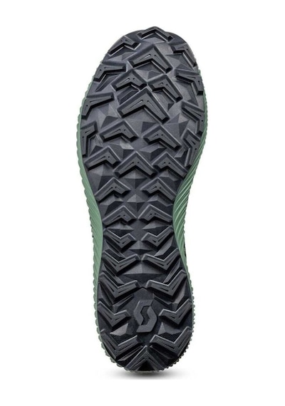 Scott Supertrac Ultra Rc Erkek Patika Koşu Ayakkabısı Siyah Yeşil 001