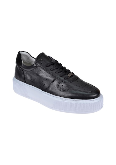 Hammer Jack Hakiki Deri Erkek Spor Ayakkabı Sneaker Hj-23020-m Siyah-siyah Siyah