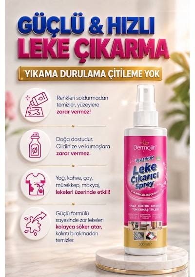 Platinum Çok Amaçlı Leke Çıkarıcı 250 ML