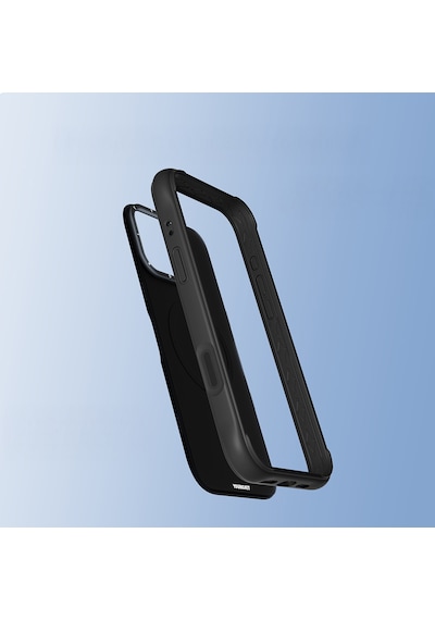 Apple Uyumlu iPhone 16 Pro Max Kılıf M-safe Şarj Özellikli Youngkit Macaroon Serisi Kapak Siyah