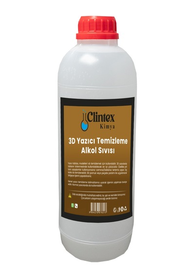 Clintex Kimya 3d Yazıcı Temizleme 1 L