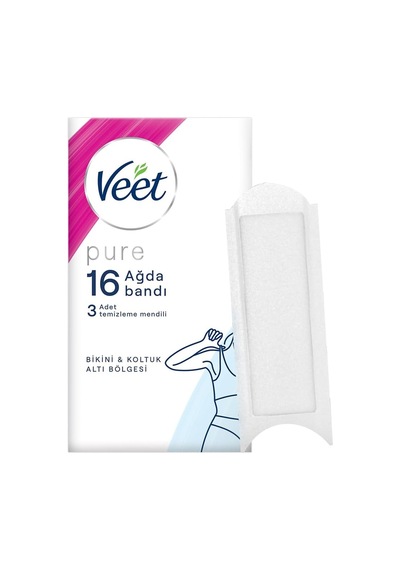 Lexroo Pure Hipoalerjenik Bikini Bölgesi & Koltuk Altı İçin Parfümsüz Sir Ağda Bandı, Bant