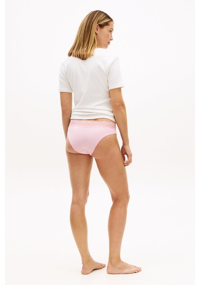 Tommy Hilfiger Kadın 3'lü Paket Bonita Pembe/fildişi/koyu Magma Külot-16022