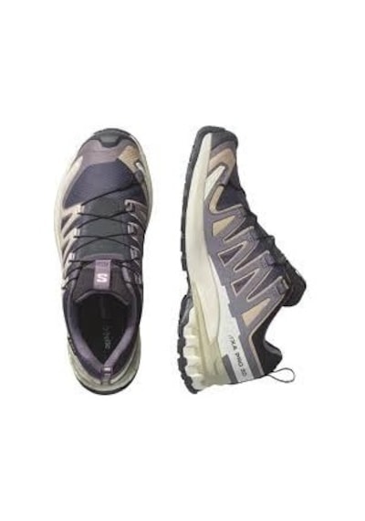 Salomon Xa Pro 3d V9 Gore-tex Kdn Nine Iron/oxford Tan/alfalfa Outdoor Ayakkabı L47744700 Mor