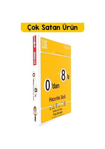 0'dan 8'e Hazırlık Seti Güncel