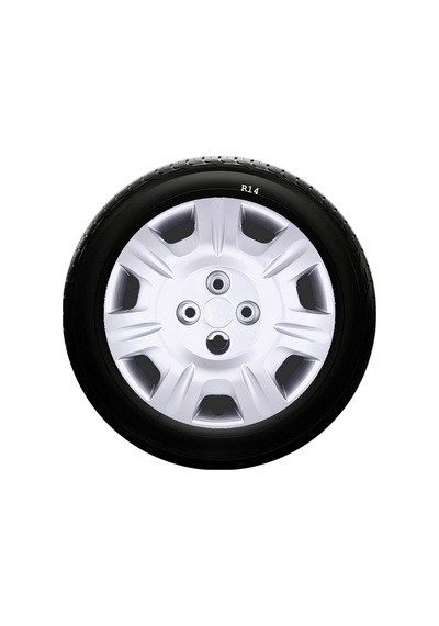 Volkswagen Uyumlu 14 Inc Kırılmaz Sks Jant Kapağı 1 Takım 4 Adet No:220