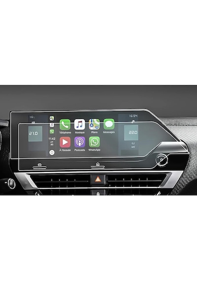 Citroen C4x Navigasyon Multimedya 10 Inç Uyumlu 9h Ekran Koruyucu