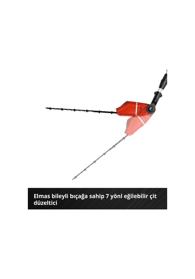 Einhell Akülü Çok Fonksiyonlu Budama Ge-hc 18 Li T-solo 2'si 1 Arada Çit Budama Ve Motorlu Testere, Oregon Kılavuz, Akü Ve Şarj Cihazı Dahil Değildir - 3410800