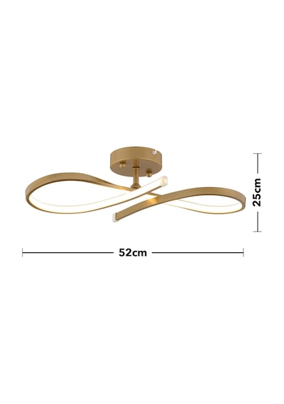 Vetto Eskitme 38 Watt Plafonyer 3 Renkli Ledli Modern Mutfak Bany