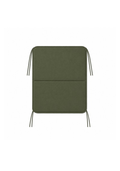 Microcase İple Sabitlemeli Katlanabilir Kamp Sandalyesi Minderi Piknik Outdoor Balıkçılık 40x40 Cm Al5564 Yeşil