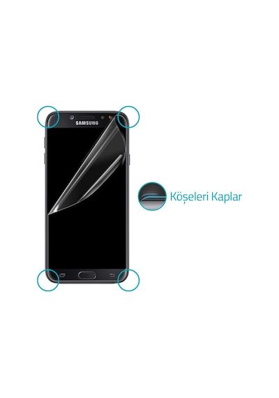 Bufalo Samsung Uyumlu Galaxy J7 2017 J720 Ekran Koruyucu Flexiglass Nano