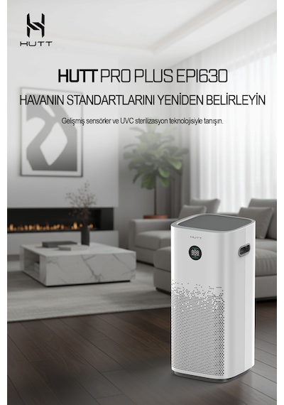 Smart Air Purifier Pro Plus Akıllı Hava Temizleyici Beyaz