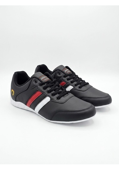 Hayo Erkek İnce Taban Rahat Konforlu Kibar Günlük Sneaker Spor Ayakkabı Siyah - Kırmızı Hayo Erkek İnce Taban Rahat Konforlu Kibar Günlük Sneaker Spor Ayakkabı Siyah - Kırmızı