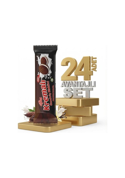 Afia Kakao Kremalı Sandviç Bisküvi 24x60 Gr
