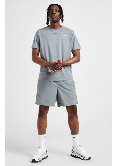 Nike Dri-fıt Miler Erkek Koşu Gri Tişört