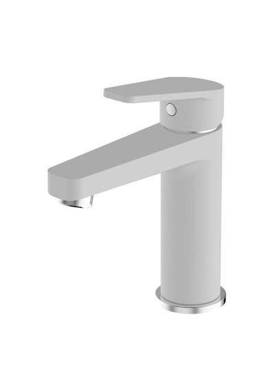 Ferra Lavabo Bataryası İpek Pütürlü Mat Beyaz
