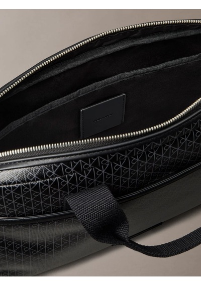 Calvin Klein Erkek Marka Logolu Günlük Kullanıma Uygun Siyah Laptop & Evrak Çantası Lv04d3625g Ub1 SİYAH