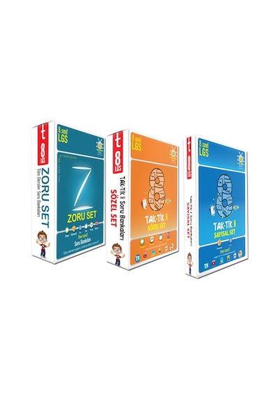 Tonguç 8. Sınıf Lgs Zoru Bankası Taktikli Soru Bankası Full Set