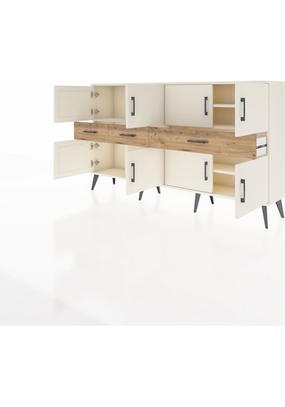 Arges Konsol 5 Raflı 3 Çekmeceli 8 Kapaklı 176x30x99 Aytaşı-aytaşı/çam Aytası/atlas Çam - Aytası Arges Konsol 5 Raflı 3 Çekmeceli 8 Kapaklı 176x30x99 Aytaşı-aytaşı/çam Aytası/atlas Çam - Aytası