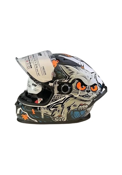 Mt Helmets Breaker Sv The King Kapalı Kask Çok Renkli