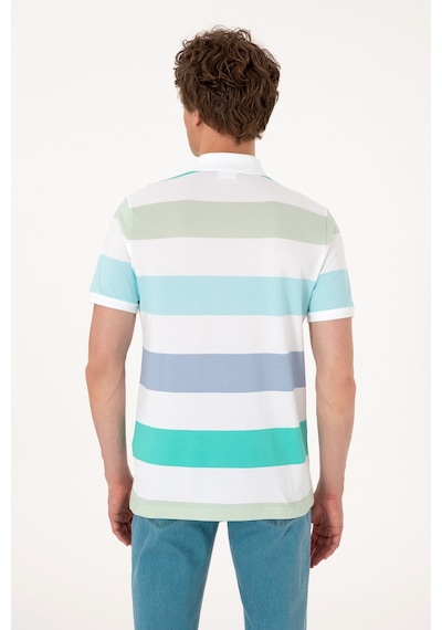 U.s. Polo Assn. Erkek Aqua Tişört 50299945-vr007 Aqua