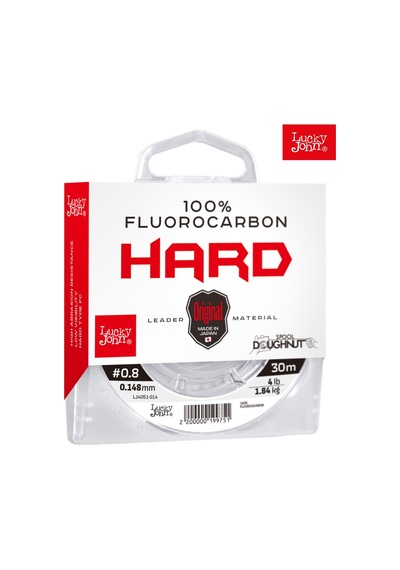 Lucky John Fluorocarbon Hard 30m Şeffaf Misina 0,31