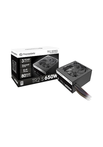 Thermaltake 650W 80+ 12cm Fanlı PSU TR2 S
