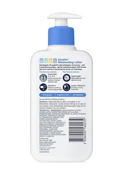 Cerave Baby Nemlendirici Bebek Losyonu 237 ML