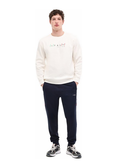 Lumberjack Ml Ranger 16ıtl1301 6fx Kırık Beyaz Erkek Sweatshirt 000000000102054861 Beyaz