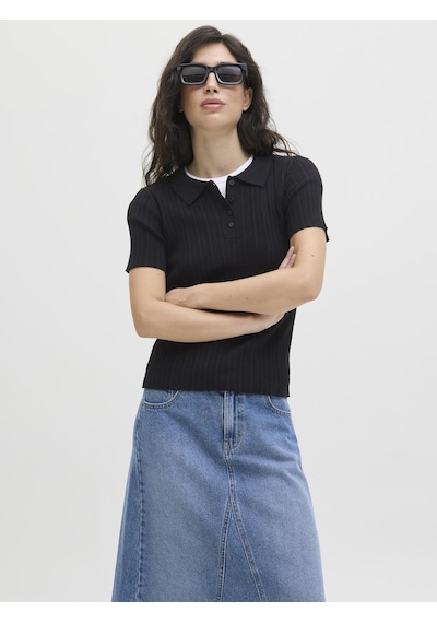 Jack & Jones Kadin Polo Triko - Hadley - 12280289 Black