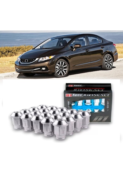 Honda Civic Fb7 Bijon Takımı Gri 20 Adet D1 Spec