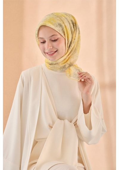 Silk Home Soft Eşarp 73095-11 Sarı, Butter Yellow, Limon Küfü
