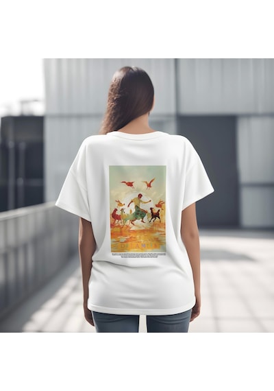 Dreamers Serisi No:1 T-shirt - Beyaz