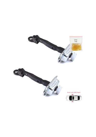 Toyota Yaris Mk2 P9 Xp9 Xp90 2005-2013 İçin 2x Ön Kapı Gergisi