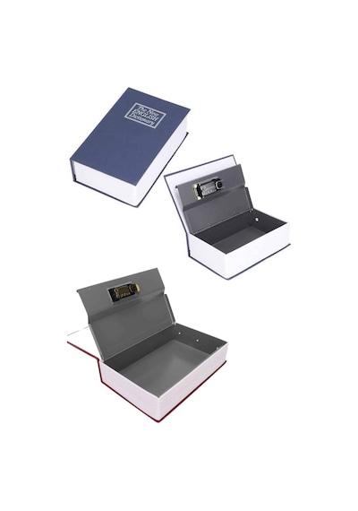Kilitli Gizli Kasa Sözlük Kumbara Kitap Sözlük Görünümlü 18cm 3855796