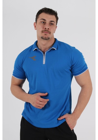 Diadora Satürn Kamp T-shirt Sax Saks Mavi