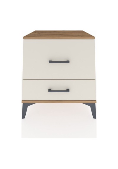 Kronos Komodin 2 Çekmeceli 60x59x64 Çam-aytaşı Atlas Çam