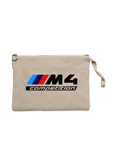 Bmw M4 Competition Krem Clutch Astarlı Cüzdan / El Çantası