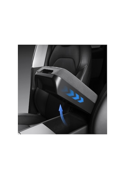 Red Lion Parts Tesla Model Y Juniper 2025+ Uyumlu Ergonomik Kol Dayama Yükseltici Ve Gizli Saklama Kutusu
