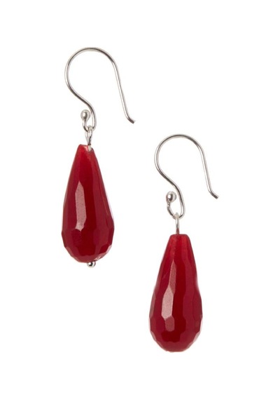 Stoneage Jewellery Küpe Gümüş Ceyt Doğal Taş Gümüş