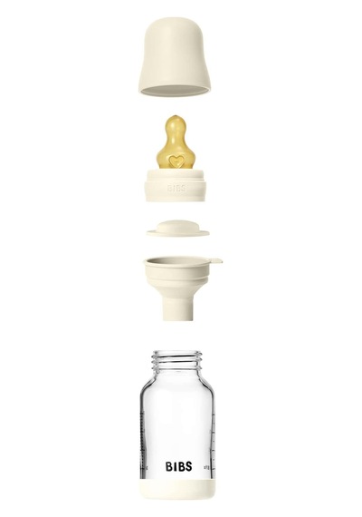 Bibs Baby Bottle Comp. Set Biberon Ivory 120 Ml