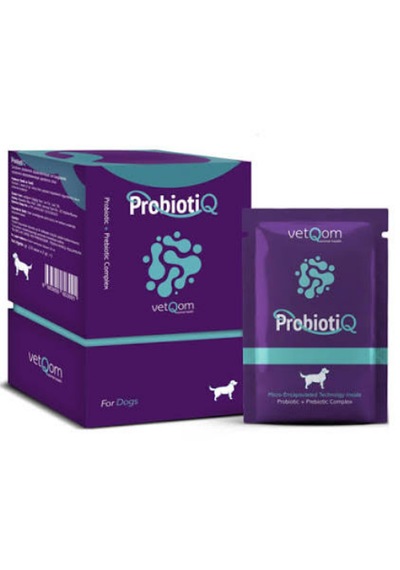 Vetqom Probiotiq Köpek Sindirim Ve Bağışıklık Sistemi Destekli Probiyotik 10 Saşe