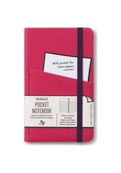If Bookaroo A6 Günlük Pembe Genel