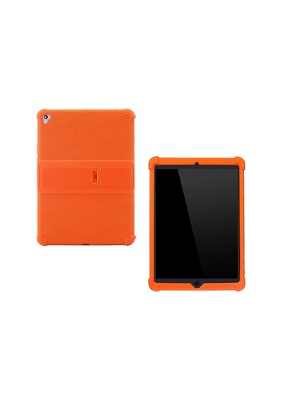 Apple iPad Uyumlu 7 10.2 İnch- Apple iPad Uyumlu Air 3 10.5 İnch Kılıf Standlı Darbe Emici Silikon Kılıf- 5775