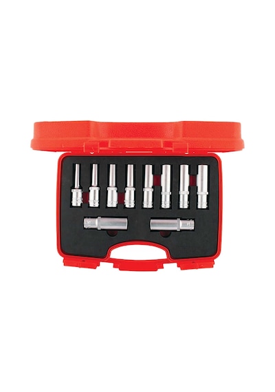 1/2” Altı Köşe Derin Lokma Anahtar Takımı (10 Parça) 1108006010